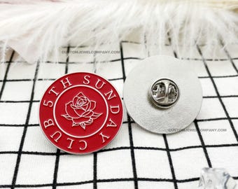 Custom Enamel Logo Pin | Personalized Business Badge Brooch