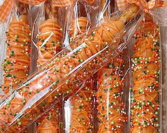 オレンジクリームシクル風味のキャンディプレッツェルロッド（1ダース）