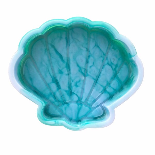 Beachy Seashell Silicone Mold | Car Freshie Mold