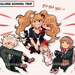 Danganronpa - Sticker/Button/Keychain Charms