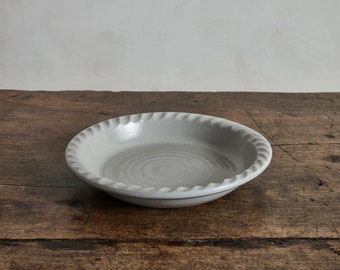 Agrarian Pie Dish In Stone