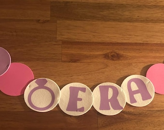 Baner z okazji zaręczyn, motyw bransoletki przyjaźni, wieczór panieński, szybki numerek
