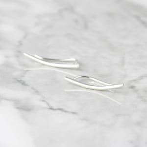 Ear climber simple - boucle d'oreille montante - barette d'oreille
