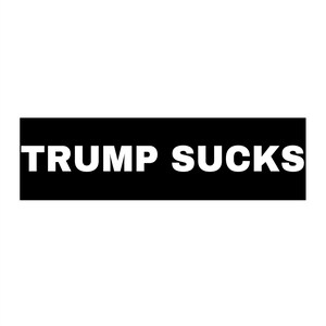 Autocollants Trump Sucks : vinyle imperméable et anti-atout