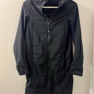 Lululemon City Softshell Jacket Black XXS/00 – Women’s Lightweight Waterproof Windproof Coat