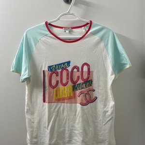 Authentic CHANEL Viva Coco Cuba Libre T-shirt – Rare Unisex