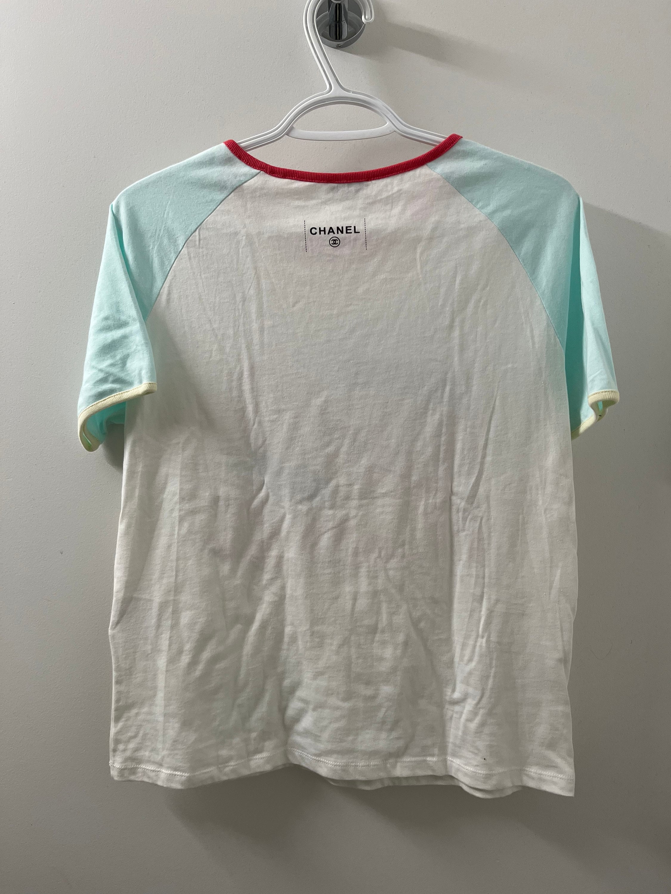 CHANEL Viva Coco Cuba Libre Tシャツ Sサイズ Chanel Viva Coco Cuba libre t-shirt White Cotton ref.423691