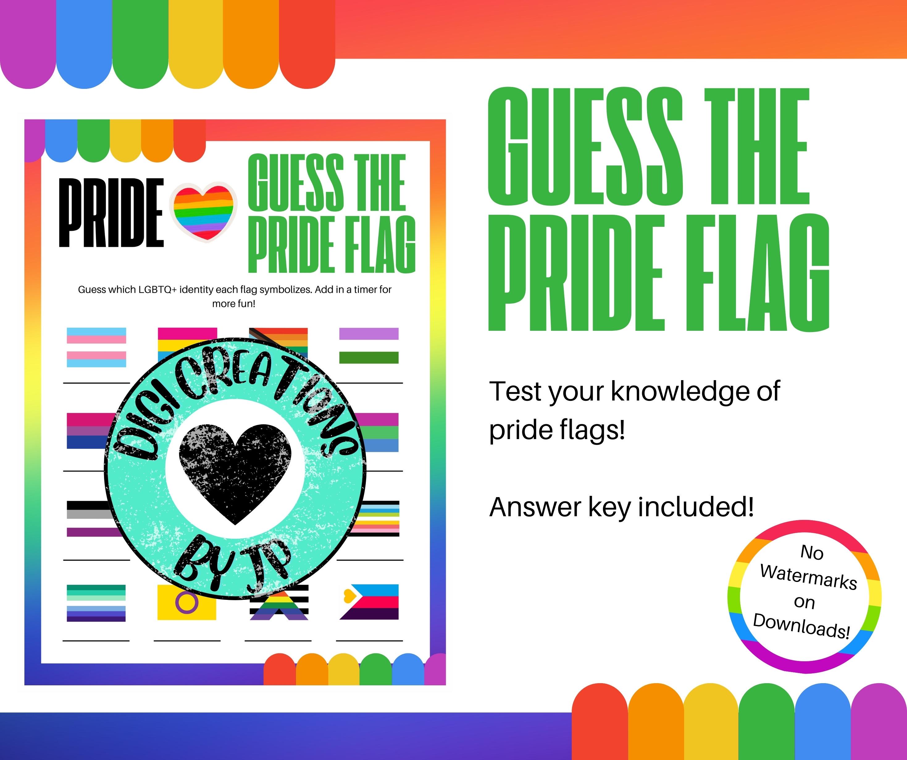 Pride Month Activity Bundle, Pride Printable Activities, Pride Party ...
