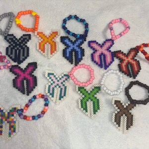 Conjunto Excision Perler / Pulseras Kandi / Accesorios Kandi / Rave Kandi / Excision Kandi / Accesorios para festivales / Kandi Perler