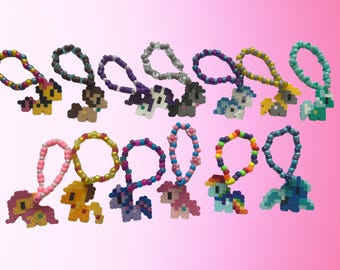 Random My Little Pony Kandi / Perler Bracelets / Rave Kandi / Festival Kandi / Custom Kandi / Rave Accessories / Festival accessories Kandi