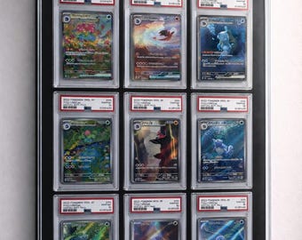 PSA/CGC Graded Card Premium Acrylic Display Case For: 9/6/3 Card