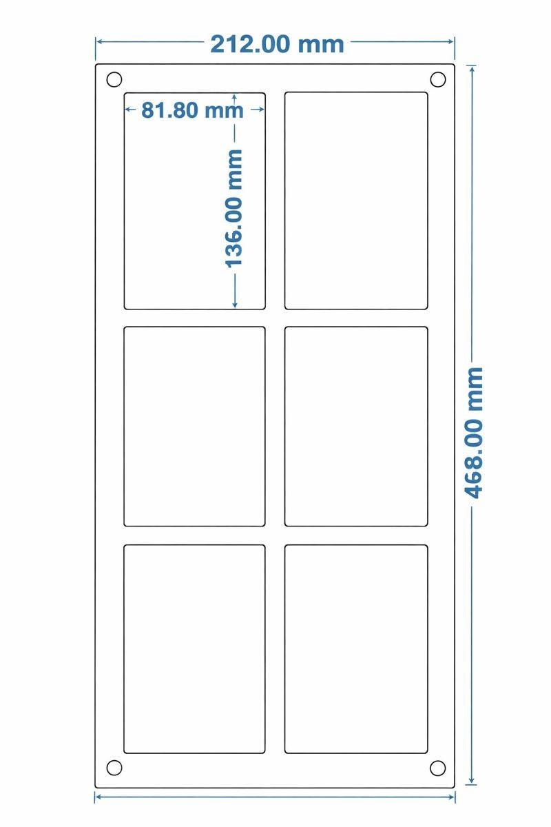 PSA/CGC Graded Card Premium Acrylic Display Case For: 9/6/3 Card