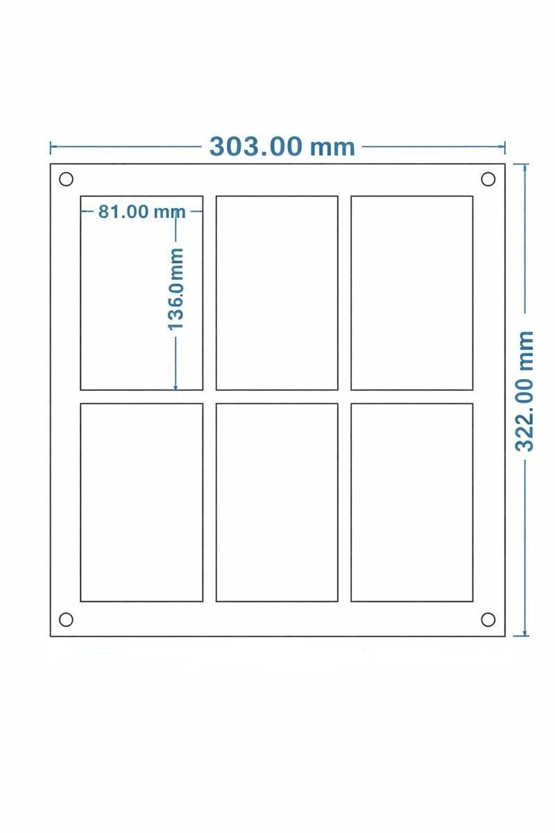 PSA/CGC Graded Card Premium Acrylic Display Case For: 9/6/3 Card