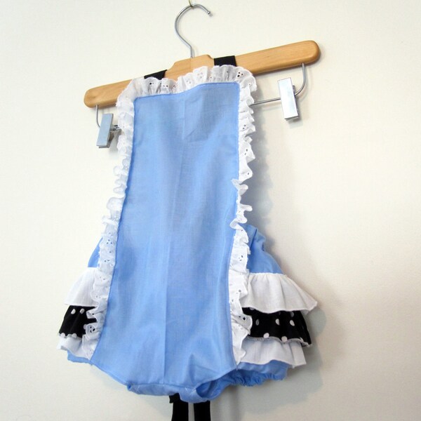 Retro Ruffler - Alice au pays des merveilles - Pull - Sunsuite - Romper - Fille - Bébé - Costume de Todler