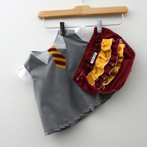 Wizard Student Costume Shirt and Diaper Cover image 1