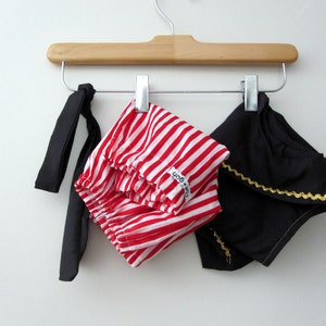 Pirate Boy Vest Knickers and Sash Girl Pirate Costume image 2