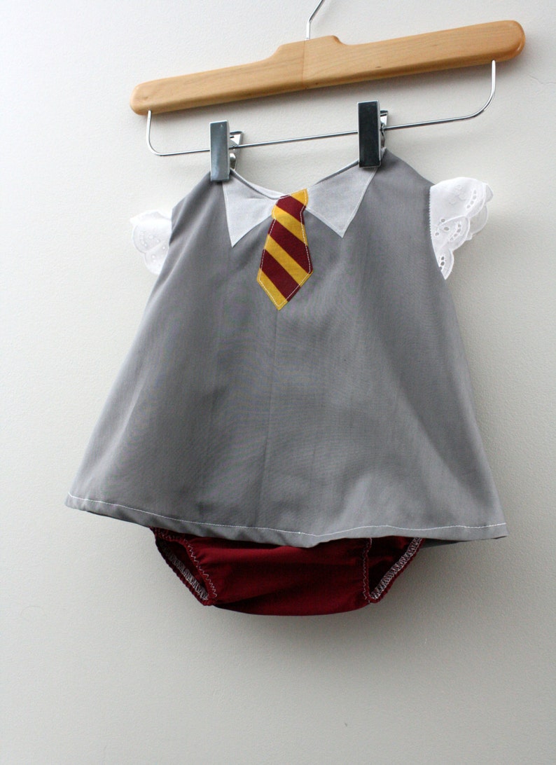 Wizard Student Costume Shirt and Diaper Cover image 2