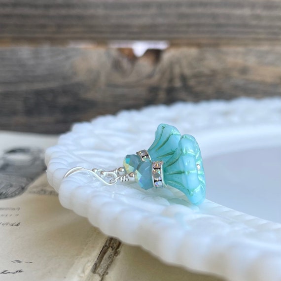 Blue clearance lily jewellery