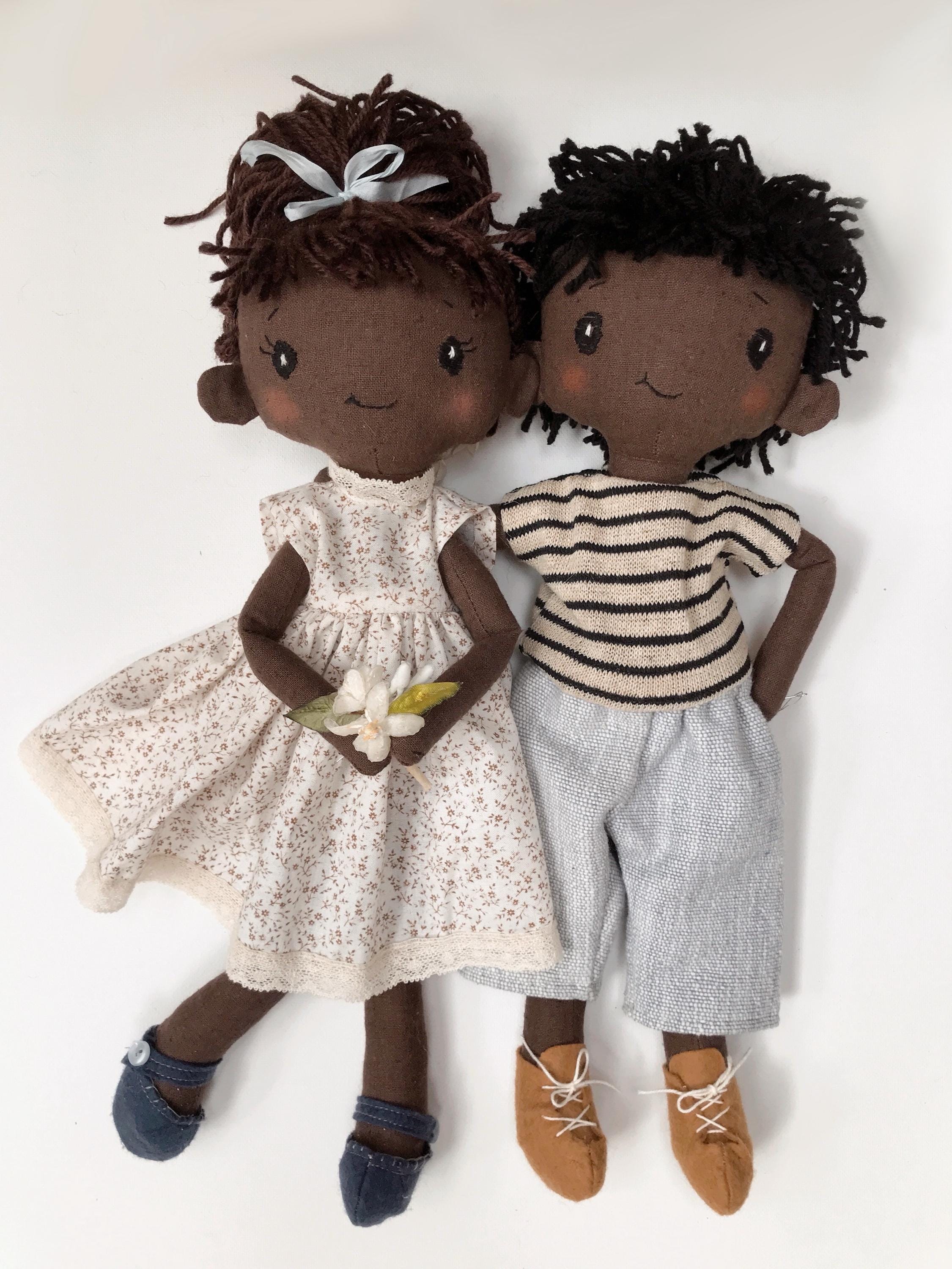 Storytime Doll Sewing Pattern, 14 Inch Heirloom Cloth Doll Clothes (PDF ...