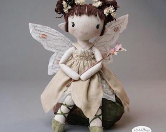 Fairy Outfit Sewing Pattern for 14" Doll (Digital PDF)