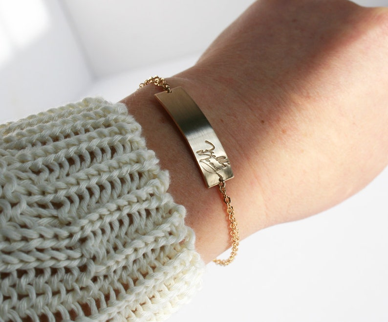 Freddie Mercury Signature Armband Sterling Silver Bar Etsy