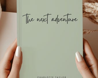 Custom Journal Next Chapter Next Adventure Personalized Notebook, Custom Graduation Gift New Beginnings book for Retirement Co-worker Gifts