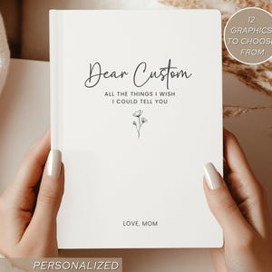 Custom Grief Journal for Child Loss Personalized Grief Journal Gift memorial gift Journal Loss of Mom Grief Notebook Daughter Memorial Gift