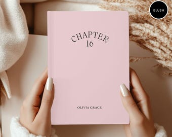 16th Birthday Gift for Teenager, Chapter 16 Name Journal, Custom Name Notebook, Personalized 16 Years Old Birthday Present for Daughter