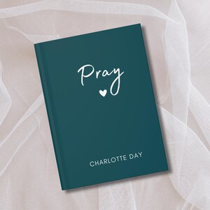 Personalized Prayer Journal for Women,  Christian Journal, Christian Notebook, Christian Gift, Gifts for Women, Best Gift for her