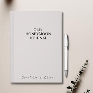 Personalized Couple Journal, Travel book for for couples, Unique Gift for Newlyweds, Perfect gift for Honeymoon, Wedding Gifts Trip Planner