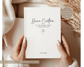 Custom Grief Journal for Child Loss Personalized Grief Journal Gift memorial gift Journal Loss of Mom Grief Notebook Daughter Memorial Gift