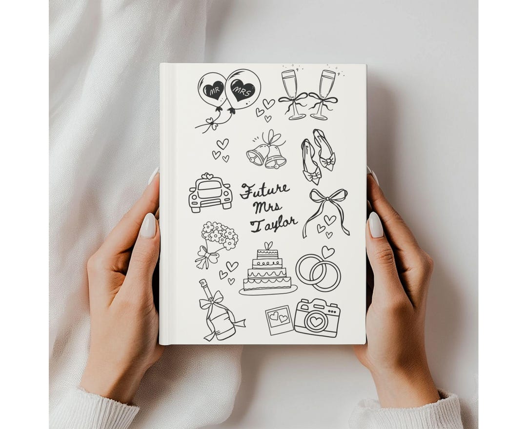 Wedding Planning Notebook Bride Organizer Journal Personalized Future ...