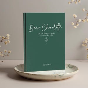 Loss of Daughter Grief Journal Personalized Letters to my Daughter Journal for Grief Loss of a Child sympathy Gift Daughter in heaven zdjęcie 9