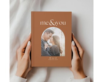 Wedding Notebook Engagement Gift  Personalized Couple Engagement, Bride to Be,  Future Bride Journal, Bridal Shower Book from Bridal Party