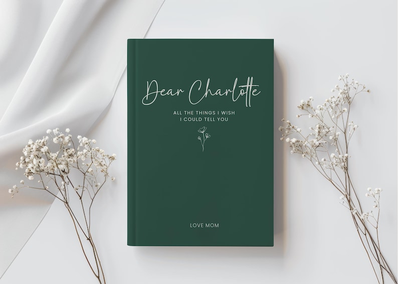 Loss of Daughter Grief Journal Personalized Letters to my Daughter Journal for Grief Loss of a Child sympathy Gift Daughter in heaven zdjęcie 10