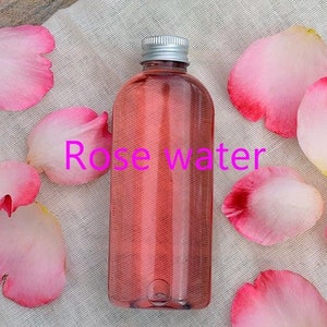 Pure Moroccan Rose Water. From Rose farm, distilled, 100% pure, organic and vegan. For all skin, body, face, hand, feet. Spa and hammam.