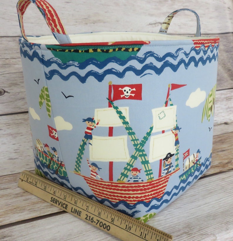 Fabric Organizer Bin Toy Storage Container Basket Colorful Etsy