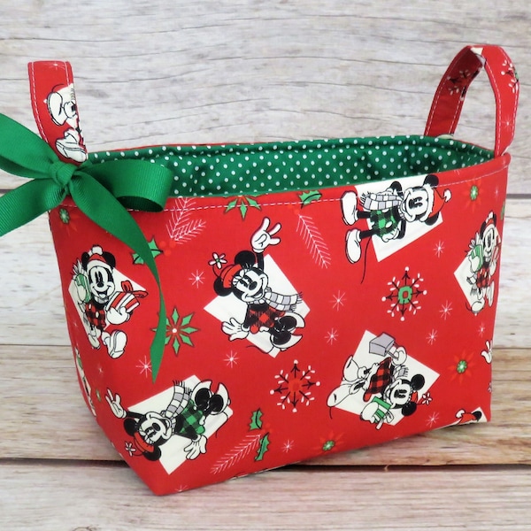 Minnie Mouse Basket Etsy