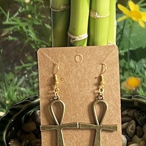 Ankh Earrings