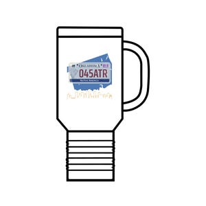 Tasse de voyage isolée en acier inoxydable State Pride (Oklahoma) 3, 40 oz