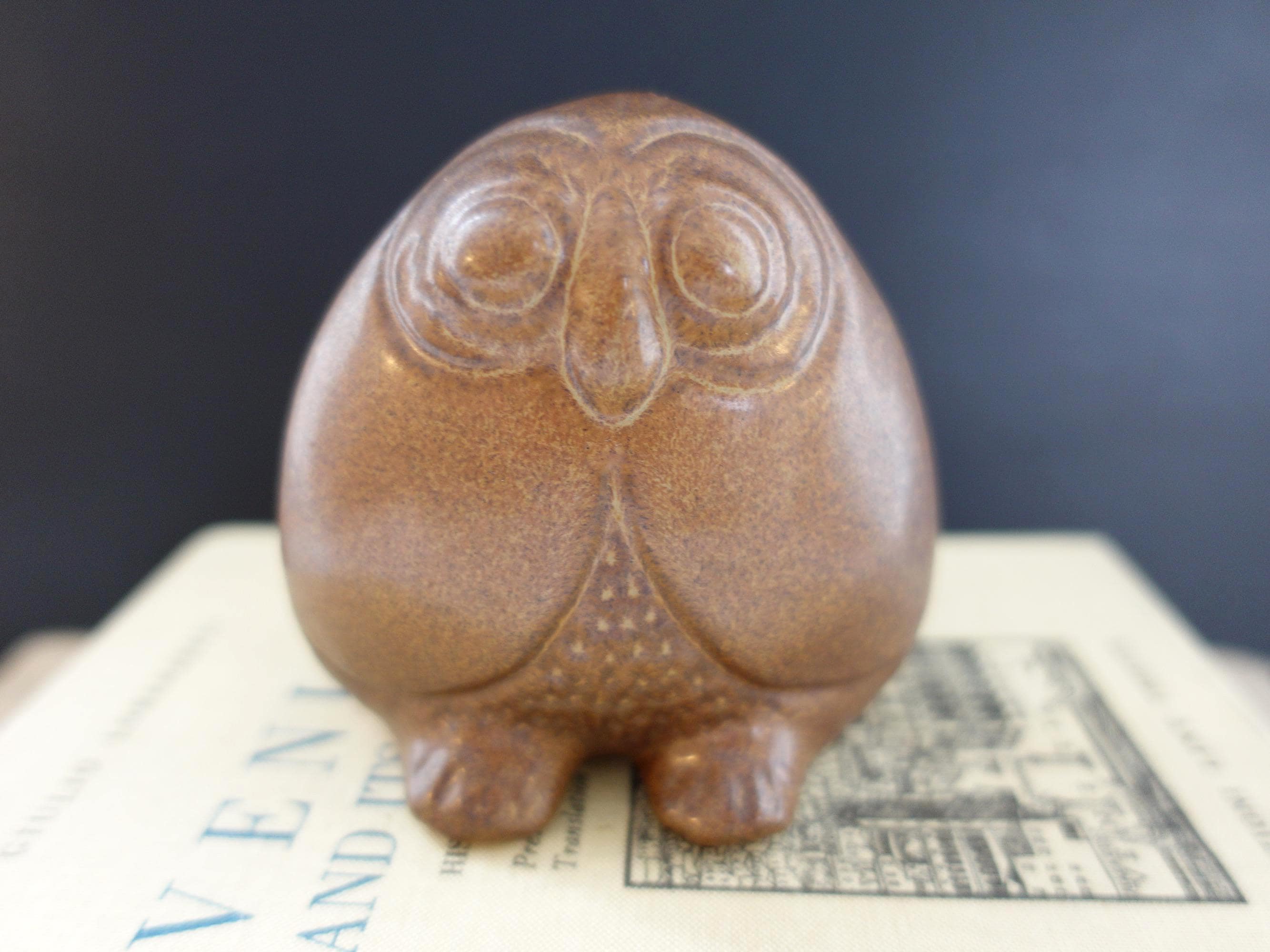 Vintage MCM Ceramic Owl, Mid-Century Owl Figurine