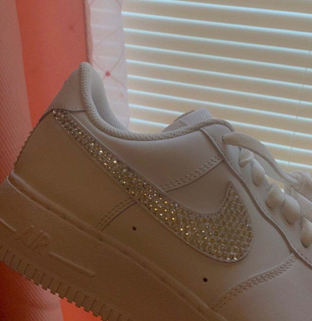 bedazzled air force ones
