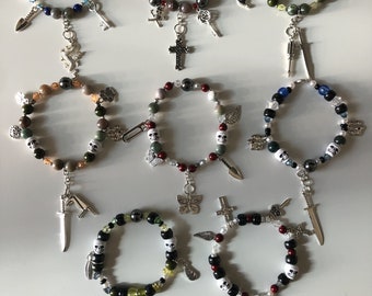 ౨ৎboyfriend to death-inspired bracelets!౨ৎ