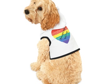 LGBT+ Ally Dog Hoodie