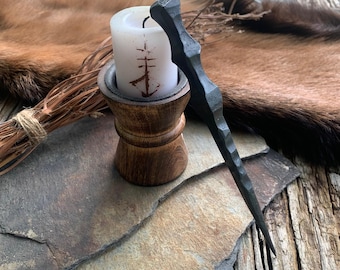 Candle Scribe: Hand-Forged for Carving Intentions, Incantations, or Bind Runes into a Candle