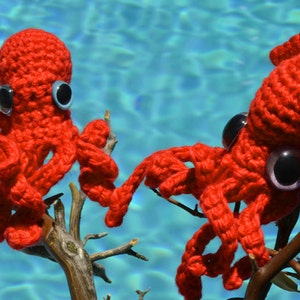 Baby Octopus and Squid crochet pattern image 3