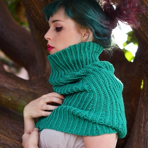 Volcano Cowl knitting pattern PDF image 4