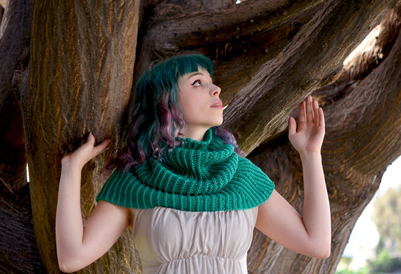 Volcano Cowl knitting pattern PDF image 2