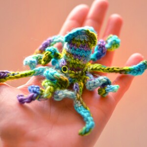 Baby Octopus and Squid crochet pattern image 5