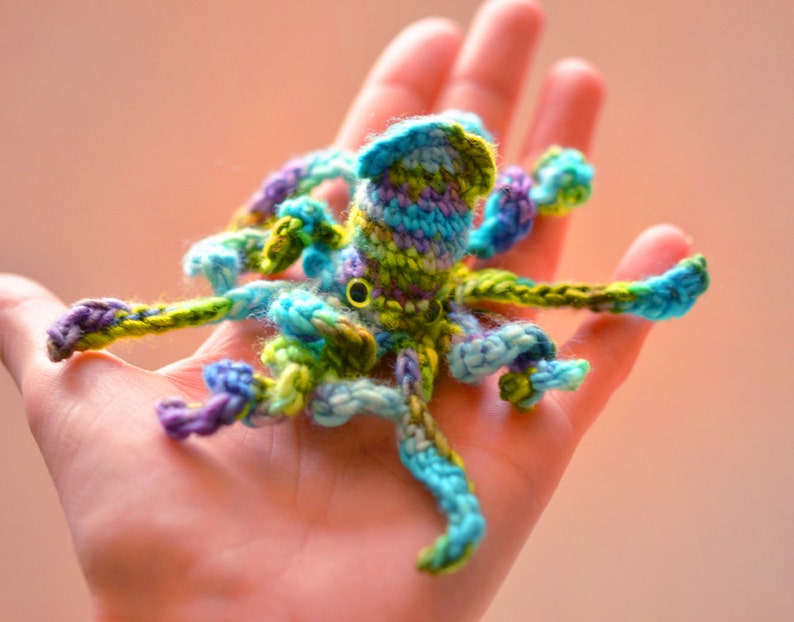 Baby Octopus and Squid crochet pattern image 5